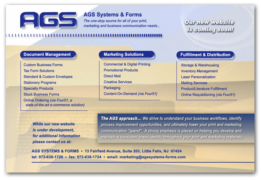 AGS Systems & Forms